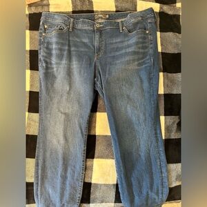 Torrid Perfect Skinny Ankle Vintage Stretch Mid-Rise Jean